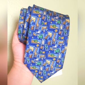 NWT - Salvatore Ferragamo Animal Tie